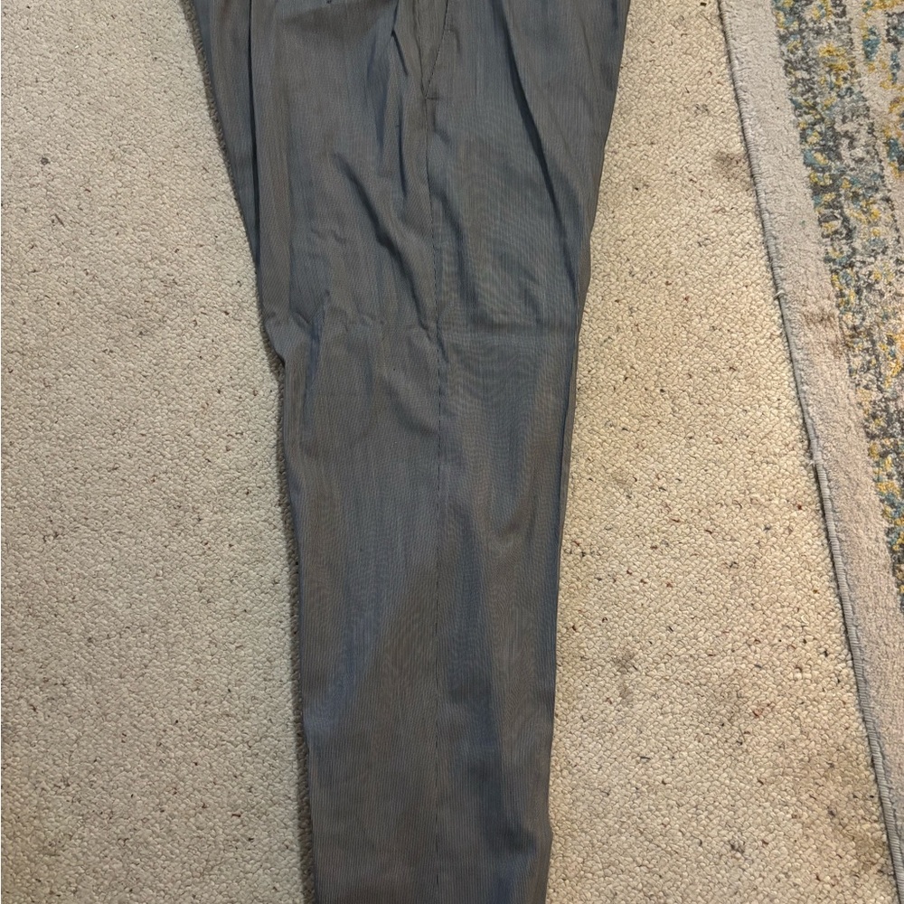 Beautiful grey Zegna slacks. Size 40 with pleats. 100% wool